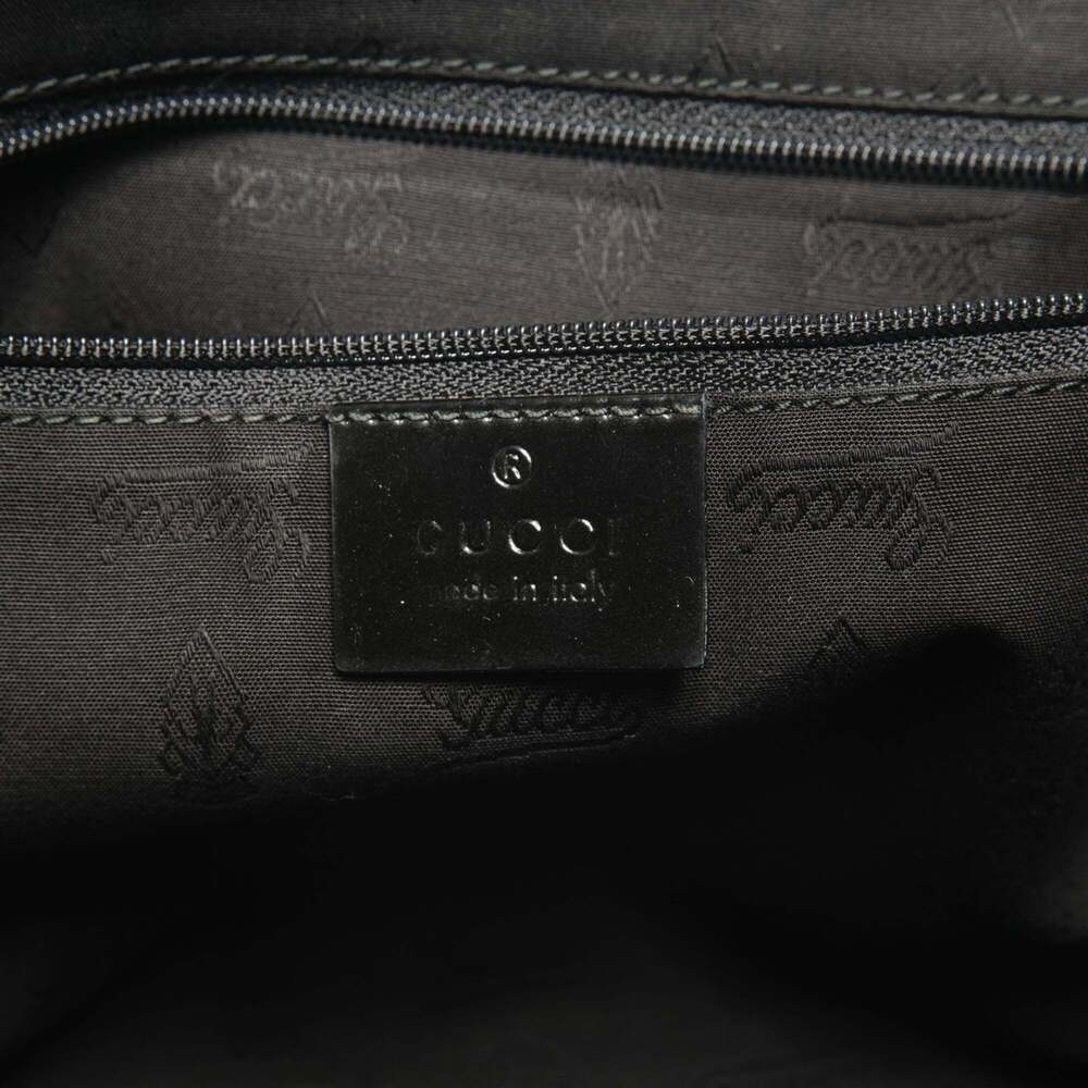 GUCCI Black Canvas Tote Bag - Picture 9 of 13